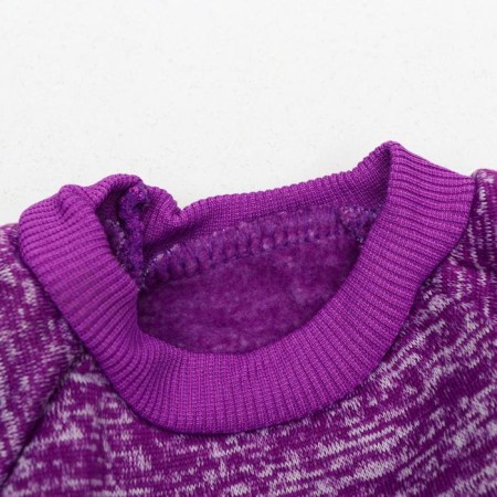 Melange sweater, size L (DS 27, Osh 31, OG 40 cm), purple-9
