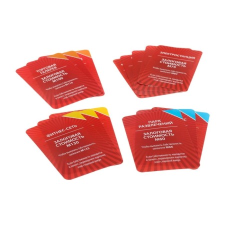 Board Economic Game "Money Polys", 60 cards, 8+-6