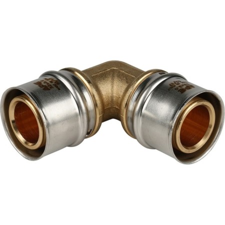 STOUT SFP-0009-003232, d = 32 mm x 90 °, brass