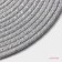 Serving napkin on the table “Shine”, d = 37 cm, gray color