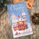 Dilyana towel with Merry Christmas 35x60cm, 100% HL 160 g/m2