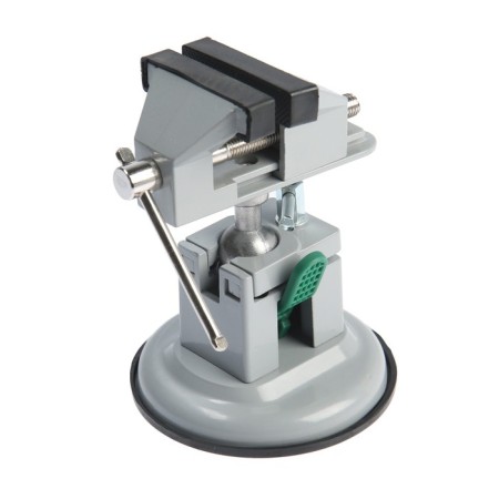 Mini-typos aluminum tundra, reinforced mount on suction cup, rotary hinges, 75 mm
