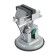 Mini-typos aluminum tundra, reinforced mount on suction cup, rotary hinges, 75 mm