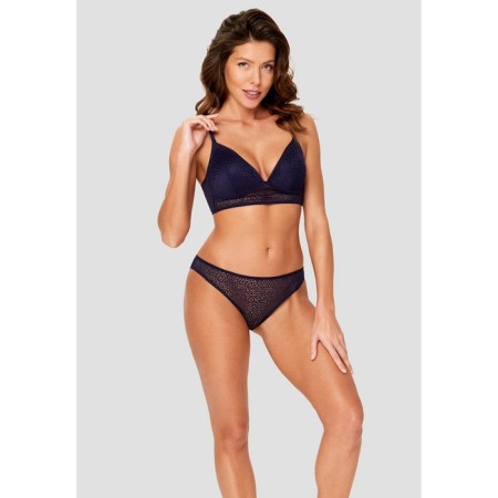 Women's brason Suba, size 80b, dark blue color