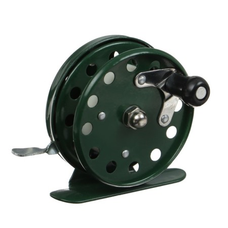 Inertial coil, metal, diameter 5.5 cm, dark green color, 806-4