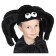 Children's carnival costume "Spider", hat, raincoat, height 122-134 cm