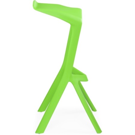 MAGA MEGA stool plastic, green 50x43x80 cm-2
