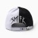 Minaku cap, black and white color, size 56-58