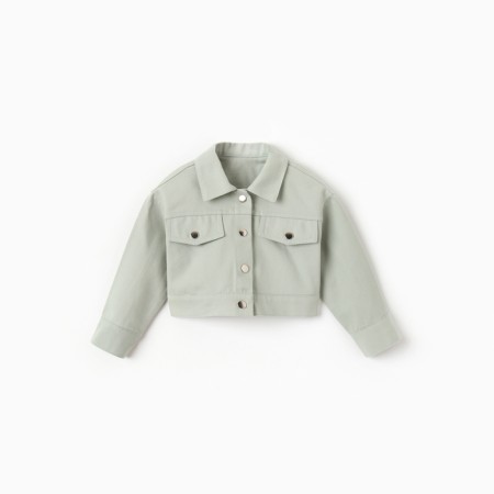 Small shirt upper reproach. Children's baby I, height 80-86 cm, mint