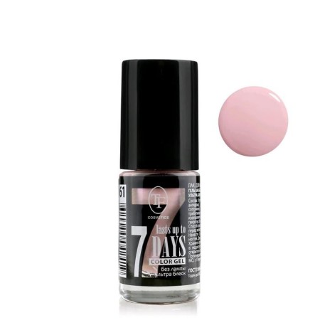 TF Color Gel nail polish, tone 261