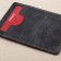 V-49-30 Cardholder monnicol V-61, Black Pulap-30