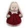 Soft toy "Bunny mi in a dress with a lace collar (large), 32 cm STM-650