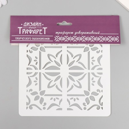 Tile stencil 15x15 cm-2