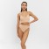 Female set (top, panties) beige color, size 42-44