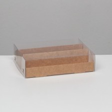 Box for Makarun, with a lodge, craft 21 x 16.5 x 5.5 cm