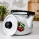Spherical kettle "Cherry Orchard", 3.5 l, induction, white color