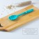 Spoon Garnish shares "sail", silicone, 20 cm, blue color