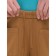 Pants for girls, height 116 cm, brown color