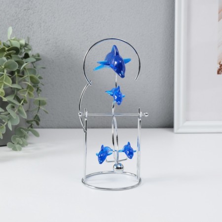 Dolphins pendulum 1 Bol and 3 Mal 9.5 x 8 x 19.5 cm-2