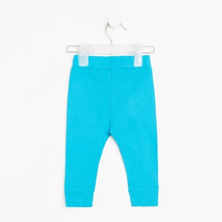 Pants children, turquoise color, height 68 cm