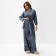 Women's costume (jacket and trousers) KAFTAN "velvet", 44-46, Gray,