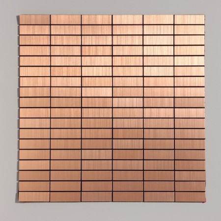 Self -adhesive panel 30*30cm mosaic tiles bronze