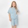 Shorts for girls One Love Light, height 104 cm, light blue color