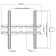 Crocktein for TV Ultramounts UM833T Black 32 "-55" Max.35kg wall tilt