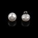 Button on the leg, d = 8 mm, white color