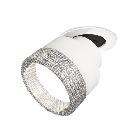 A set of built -in rotary lamp with composite crystal Ambrella Light, Techno, XM8101540, color white sand
