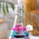 Glass bottle for sauces and oils with a switch castle “Perelivals”, 1.2 l, 8.5 × 32 cm, color mix