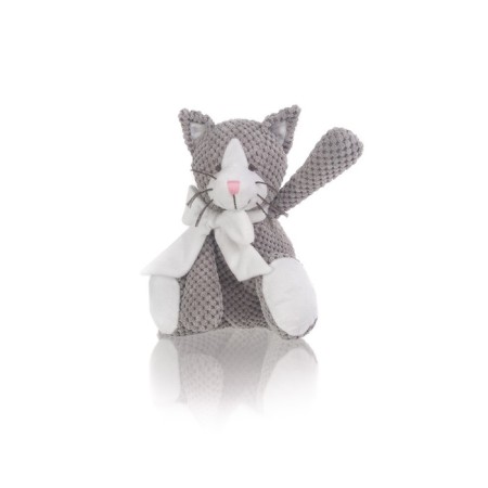 Soft toy Gulliver cat "Murzik" with a bow, 35 cm-1