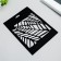 Plastic stencil "Gate No. 6" 14.5x20cm