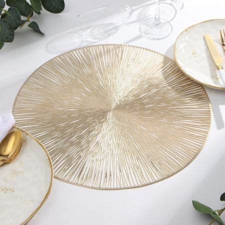 Napkin Serving shares ts. Zoloto, D 38 cm-1