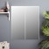 Bathroom mirror "Victoria 60" White, 60 x 73 x 14.5 cm