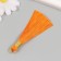 Decor for creativity Textile "Brush. Olivia" Orange set 2 pcs 8x1.2 cm