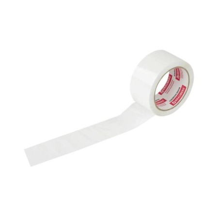 Glue tape Brauberg 440158, white, 45 μm, 48 mm x 66 m-1