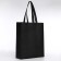 Bag (package) shopper, 42x10x30 cm, without lining, black