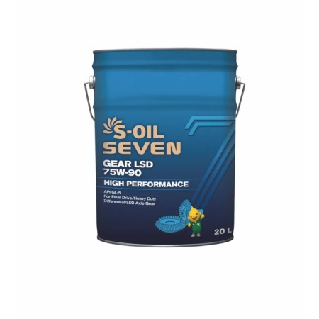 Car oil S-Oil 7 Gear LSD 75W-90, 20 liters