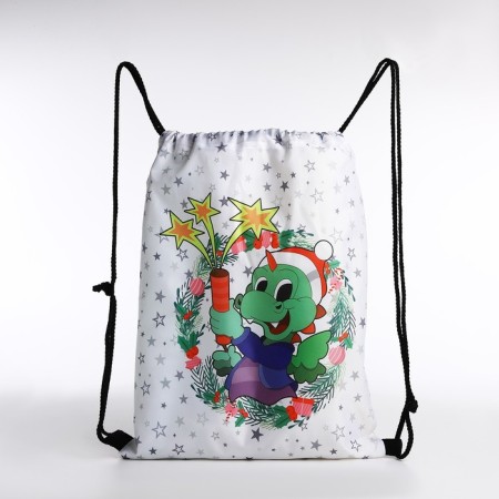 New Year's bag on the lace, white/multi-colored color-1
