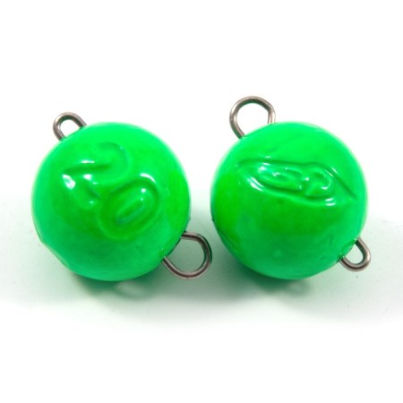 Cargo Cheburashka painted collapsible Yaman 10 pcs., 20 g, green-3
