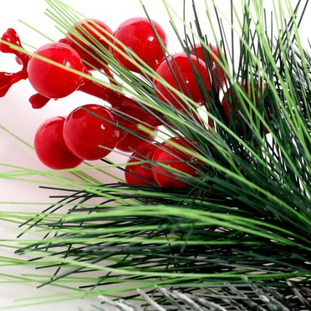 New Year. Decor "Mood in winter", twig, 30 × 15 × 6 cm-3