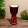 Souvenir musical instrument drum jambe "Light" 40x18x18 cm mix