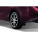 Spray-haired rear Toyota Corolla, 2013-2016 sedan 2 pcs (polyurethane)