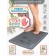 Bathroom mat with an absorbent effect, size 40x60 cm, color wet asphalt
