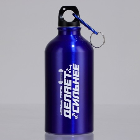 Water bottle "makes stronger", 500 ml-1