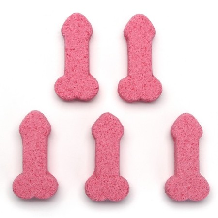 Gift set of cosmetics "The most cool", a bathtub bomb 5 x 30 g, 18+, pure happiness-2