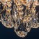 Ceiling lamp 6x60W E27, size 51x51x43 cm