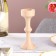 Candlestick, model No. 18, 7 x 17 cm, beech