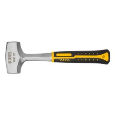Sledgehammer Denzel 11011, all -metal, two -component handle, 1 kg